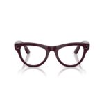 Lentes IA Ray-Ban Meta Skyler (Gen 2) Violeta místico brillante con cristales de transición amatista