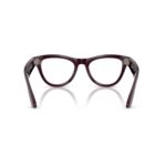 Lentes IA Ray-Ban Meta Skyler (Gen 2) Violeta místico brillante con cristales de transición amatista - Imagen 4