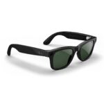Lentes IA Ray-Ban Meta Wayfarer (Gen 2) en negro brillante (Talla M), y con lentes de transición transparente/Verde Grafito (T 150, S 50)