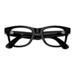 Lentes IA Ray-Ban Meta Wayfarer (Gen 2) en negro brillante (talla L), con lentes de transición transparente/Verde Grafito (T 155, S 53) - Imagen 2