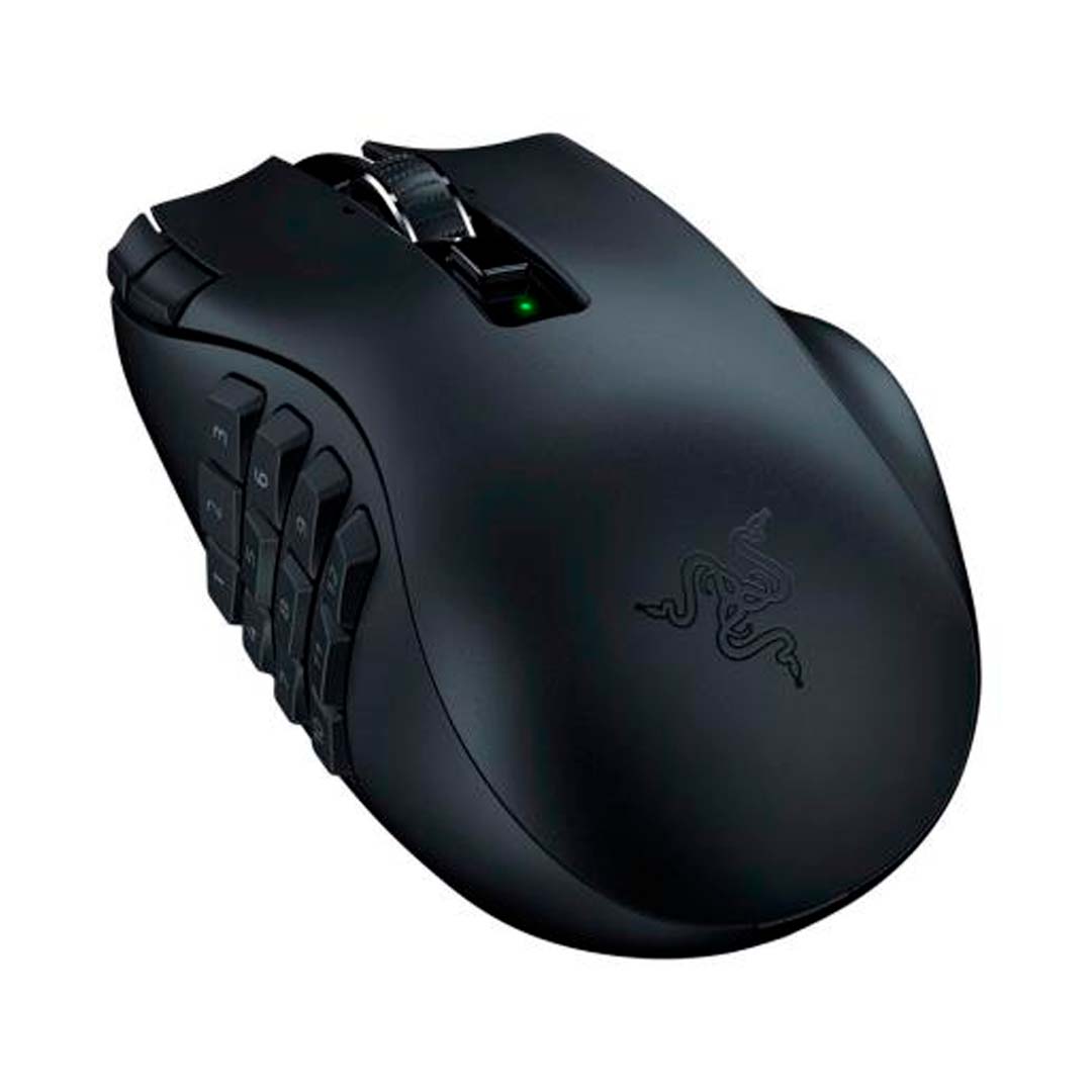 Razer Naga V2 HyperSpeed (RZ01-03600100-R3U1) (1) Mouse inalámbrico Razer Naga V2 HyperSpeed (RZ01-03600100-R3U1) - Imagen 1