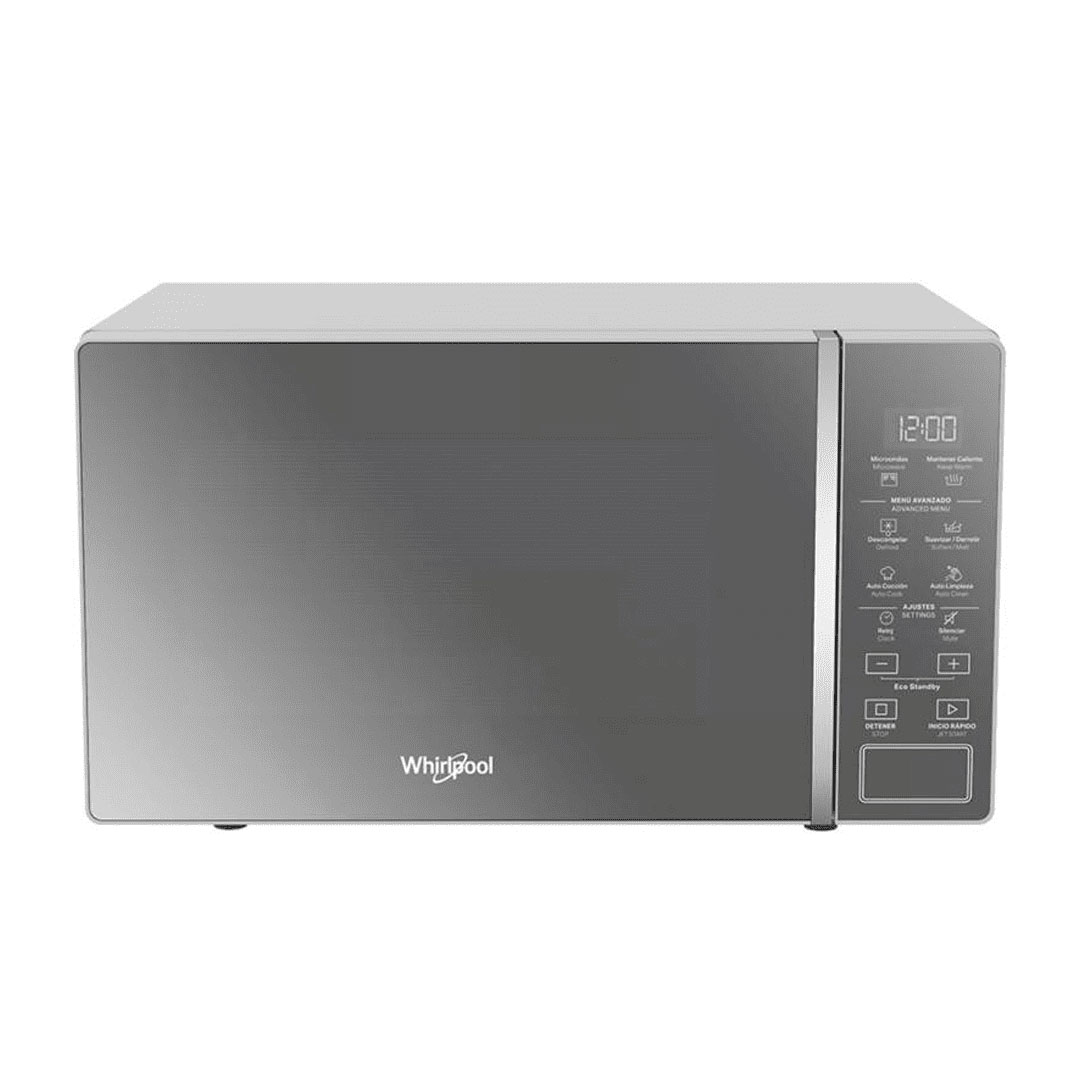 Whirlpool Horno de microondas 0.7 pies cúbicos (20 L) Gris WM1807D Whirlpool Horno de microondas 0.7 pies cúbicos (20 L) Gris WM1807D