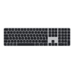 Apple Magic Keyboard with Touch ID and Numeric Keypad SPA-Spanish Latin American, (MMMR3LEA), Black