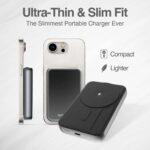 Power Bank magnético Argom Tech MS10 10000MAH ARG-PB-1162SL Aluminium - Imagen 4