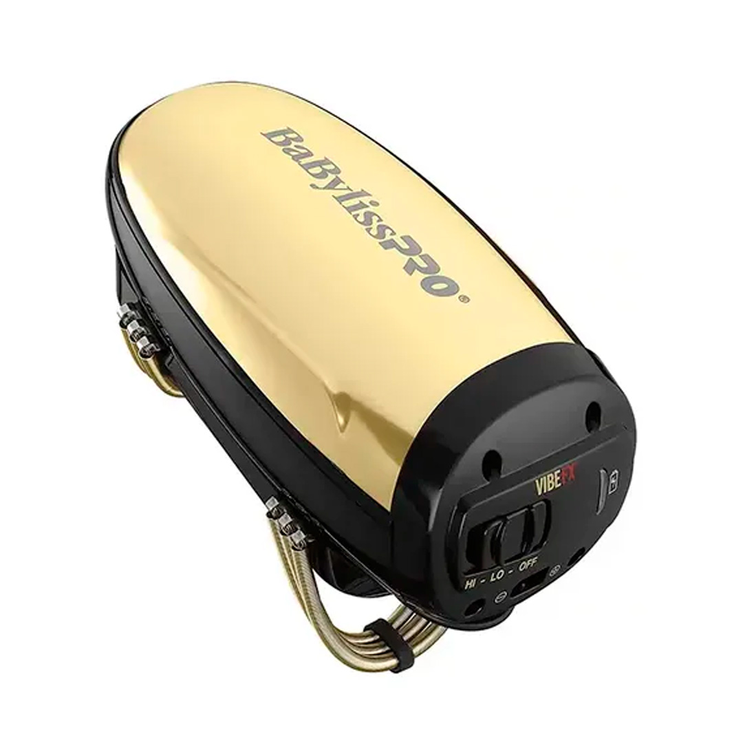 BaBylissPRO VIBEFX Masajeador Vibrador CS Cable FXSSMG Gold (2) Masajeador BaBylissPRO VIBEFX Gold FXSSMG - Imagen 1