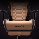Silla gaming AutoFull AF083ZPJE-CB C3 + almohada ergonómica - Marrón - Imagen 2