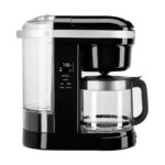 KitchenAid 12 Cup Drip Coffee Maker with Spiral Showerhead Onyx Black KCM1208OB