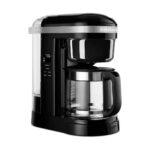 KitchenAid 12 Cup Drip Coffee Maker with Spiral Showerhead Onyx Black KCM1208OB