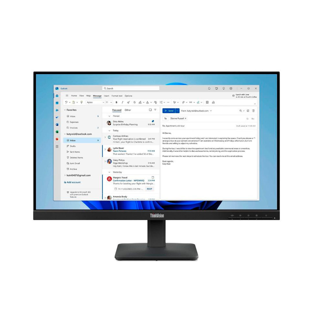 Lenovo ThinkVision S24-4e 23,8 Monitor FHD Lenovo ThinkVision S24-4e 23,8 Monitor FHD