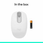 Mouse inalámbrico Logitech M196 Off White 910-007457 - Imagen 2