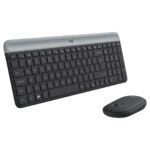 Combo inalámbrico teclado y mouse Logitech MK470 Slim 920-009266 - Graphite - Imagen 3