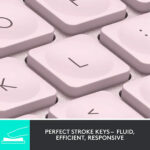 Teclado inalámbrico Logitech MX Keys Mini 920-010474 - Rose - Imagen 4