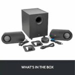 Cornetas para computadora Logitech Z407 980-001347 Grafito - Imagen 2