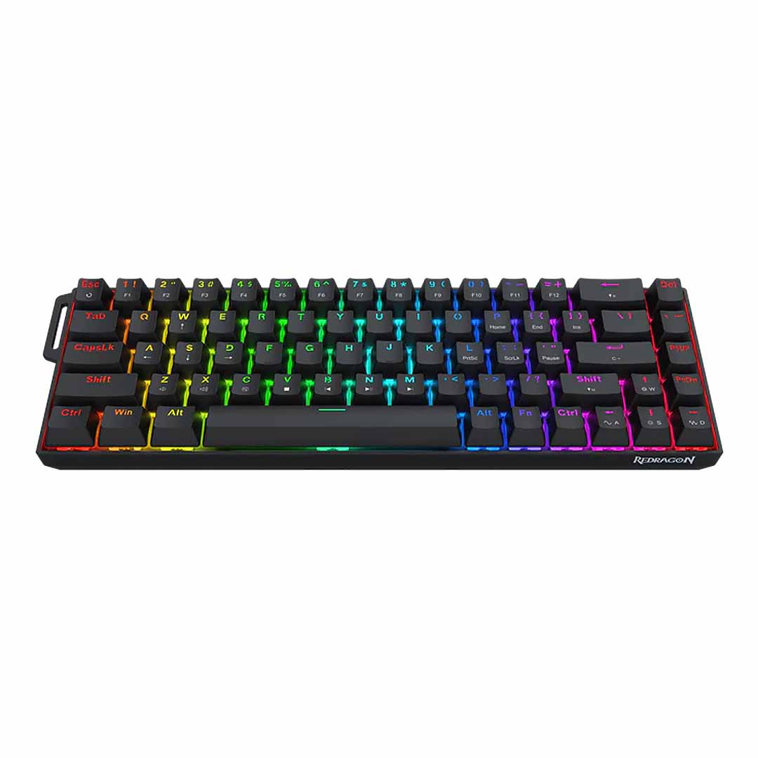 Redragon Castor Pro K631RGB-PRO-P SP Black (1) Teclado gamer Redragon Castor Pro K631RGB-PRO-P Negro - Imagen 1