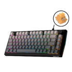 Teclado Redragon Penumbra K687SP-RGB-M Negro-Gris