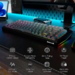 Teclado Redragon Penumbra K687SP-RGB-M Negro-Gris - Imagen 3