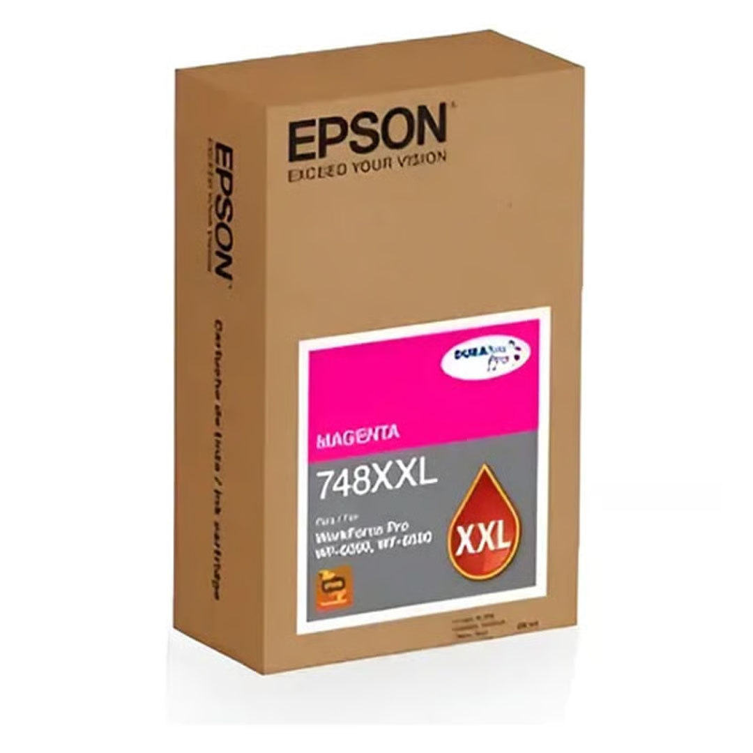Epson DURABrite Pro Ink 748XXL Magenta (1) Cartucho tinta Magenta Epson DURABrite Pro 748XXL - Imagen 1