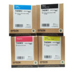 Cartuchos de tinta Epson SureColor T40W (4-Pack) - Imagen 2