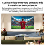 LG 75 Nano 4K UHD AI NU80 75NU800BPSB Smart TV
