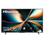 Televisor Hisense 65” - Class U6 Series Mini-LED ULED 4K Google TV - 65U6N