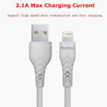Cable lightning a USB Yoobao C4 de carga rápida 1m. - Blanco - Imagen 4