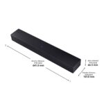 Barra de Sonido Samsung 2.0 ch con Subwoofer - HW-B400F - Imagen 3