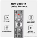 Televisor Hisense 75” - Class U8 Series Mini-LED ULED 4K Google TV - 75U8N