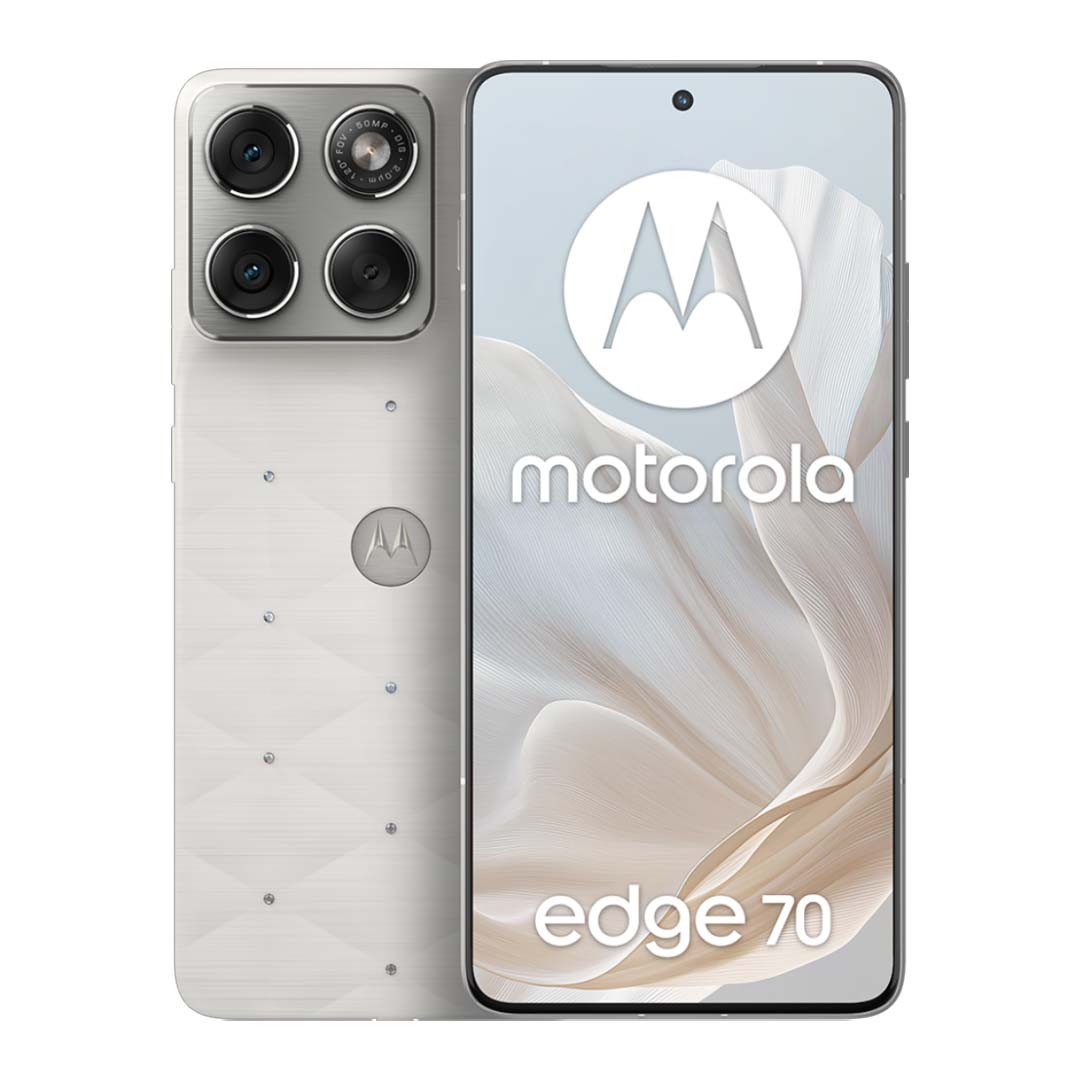 Motorola Edge 70 Swarovski (XT2601-3) 12GB512GB, Cloud Dancer (4) Moto Edge 70 Swarovski 6.67” - 12GB / 512GB
