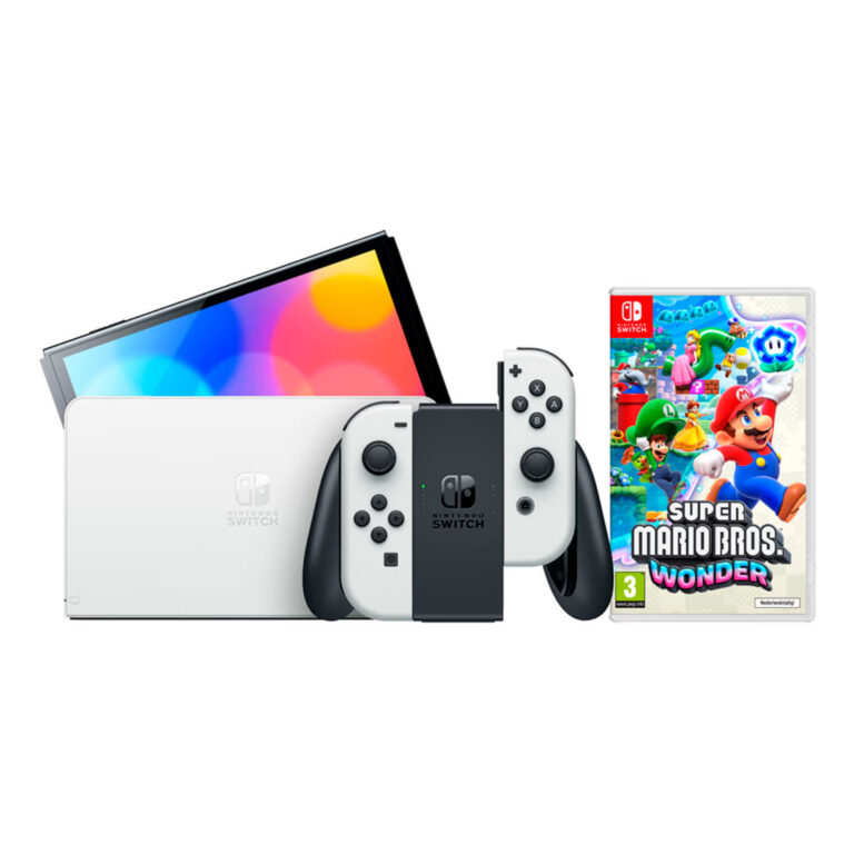 Nintendo Switch Oled White (Include Mario Wonder)