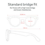 Lentes IA Ray-Ban Meta Headliner (Gen 2) RW4013 Matte Peach/Grey Transitions - Imagen 3