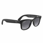 Lentes IA Ray-Ban Meta Wayfarer RW4008 Matte black/ Graphite polarized - Imagen 3
