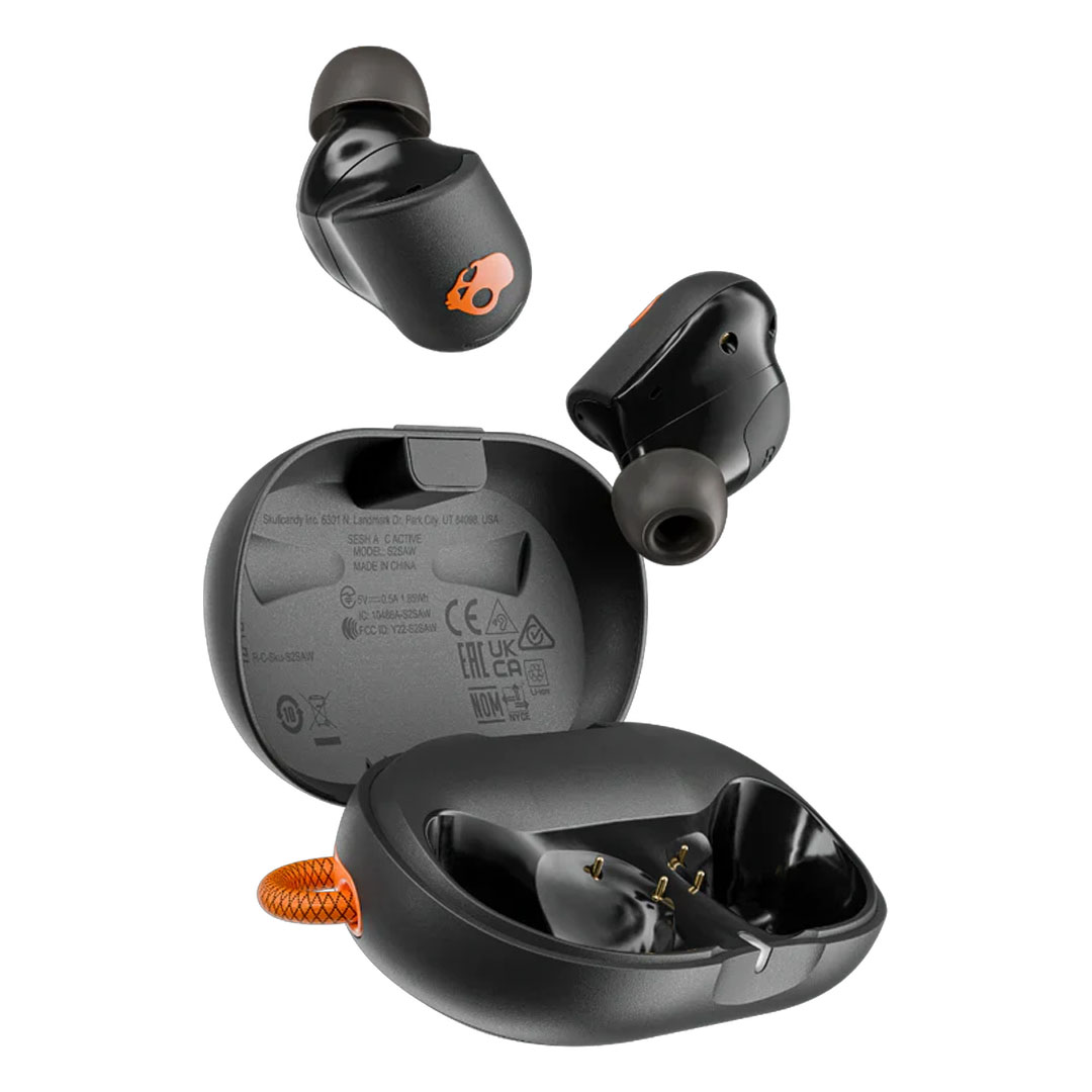 Skullcandy Sesh ANC Active S2SAW-S749, BlackOrange (1) Audífonos Skullcandy Sesh ANC Active (S2SAW-S749) - Black/Orange - Imagen 1