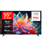 TCL 55 55T6C QLED 4K HDR 10+ Dolby Vision & Atmos Smart Fire TV