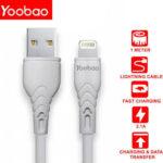 Cable lightning a USB Yoobao C4 de carga rápida 1m. - Blanco - Imagen 2