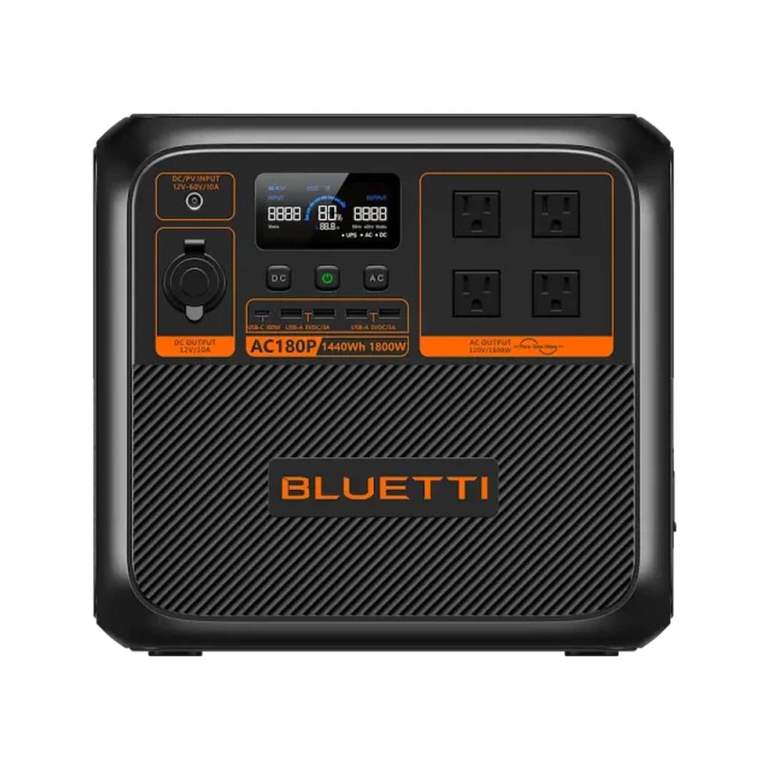 BlueTTi Power Station AC180P, 1.800W 1.440Wh BlueTTi Power Station AC180P, 1.800W 1.440Wh