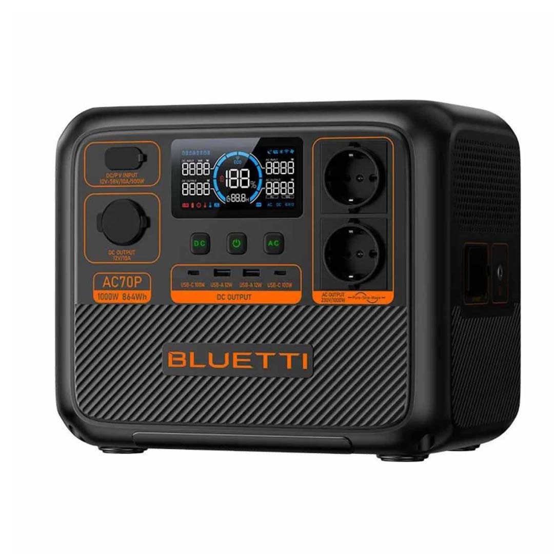 BlueTTi Power Station AC70P, 1000w 768Wh BlueTTi Power Station AC70P, 1000w 768Wh