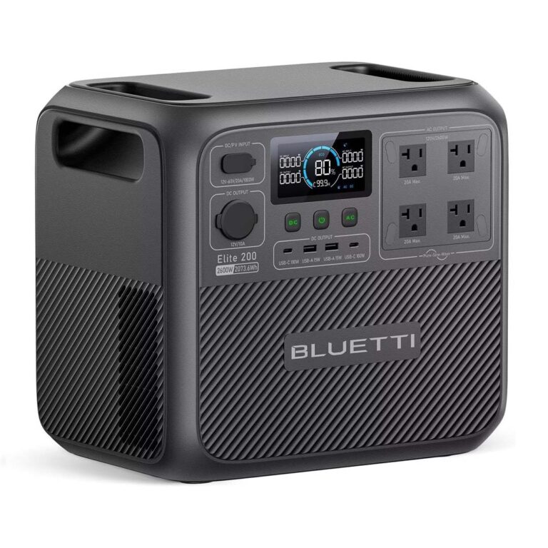 BlueTTi Power Station Premium 200 V2, 2.600W 2.073.6Wh