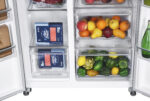 Whirlpool Refrigerador Xpert Inverter Side by Side 518L +Dispensador (WD1610S), Gris.