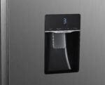 Whirlpool Refrigerador Xpert Inverter Side by Side 518L +Dispensador (WD1610S), Gris.