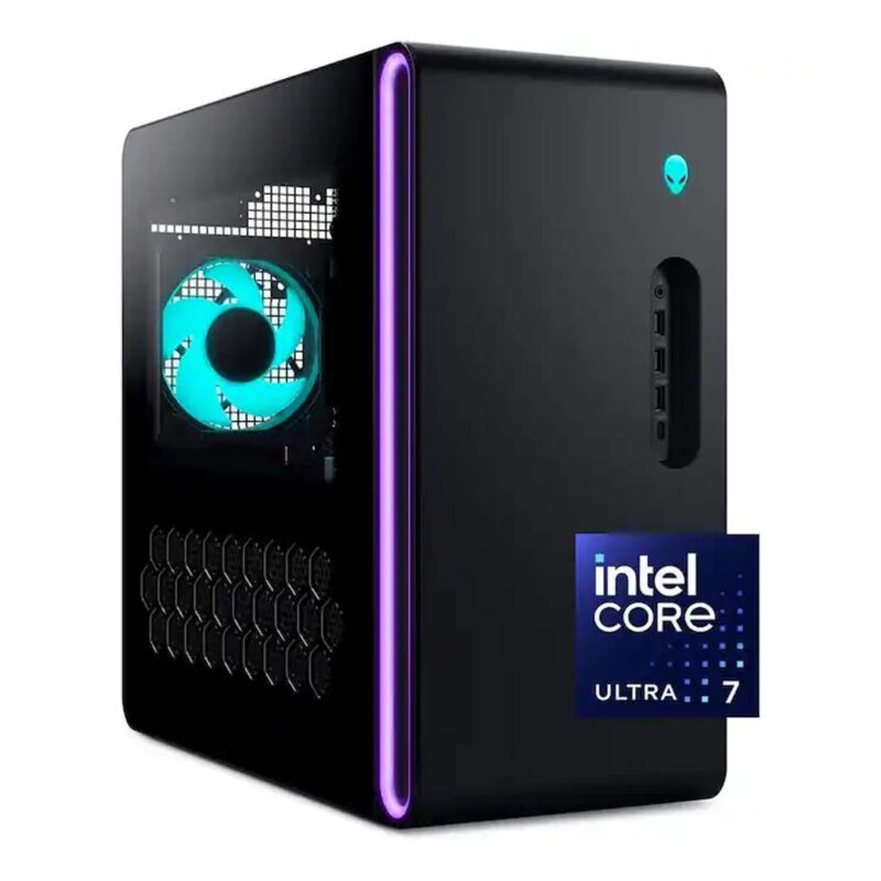 Dell Alienware Aurora Gaming Desktop DACT1250-7377BLK-PUS, Intel Core 7 265F, 16GB, 1TB SSD, NVIDIA RTX 5060 8GB, W11