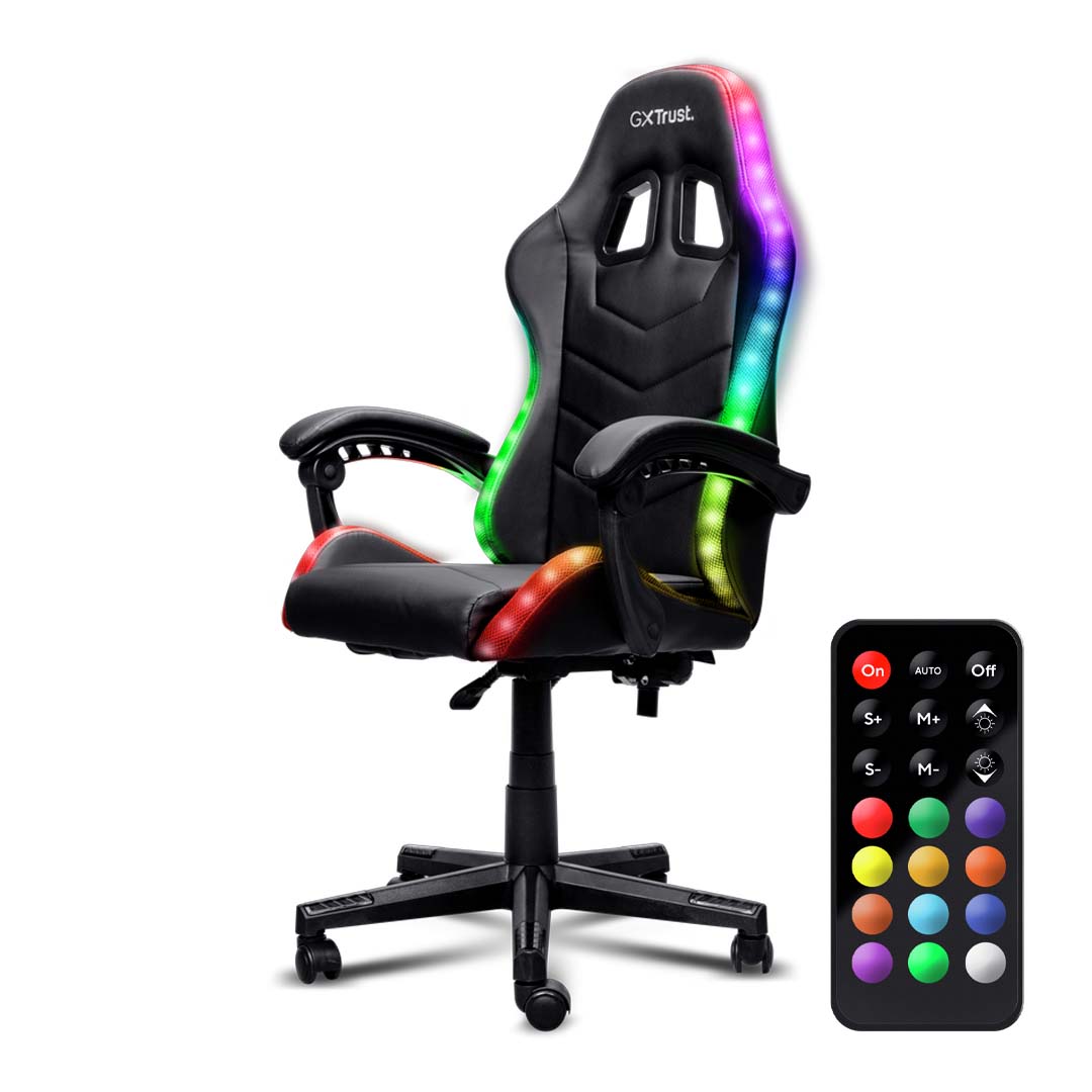 GXTrust GXT 704 Roniq RGB Gaming Chair (25979) Silla gamer Trust GXT704 Roniq RGB (25979) - Imagen 1
