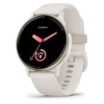 Reloj inteligente Garmin VivoActive 5 (010-02862-11) - Ivory/Cream Gold