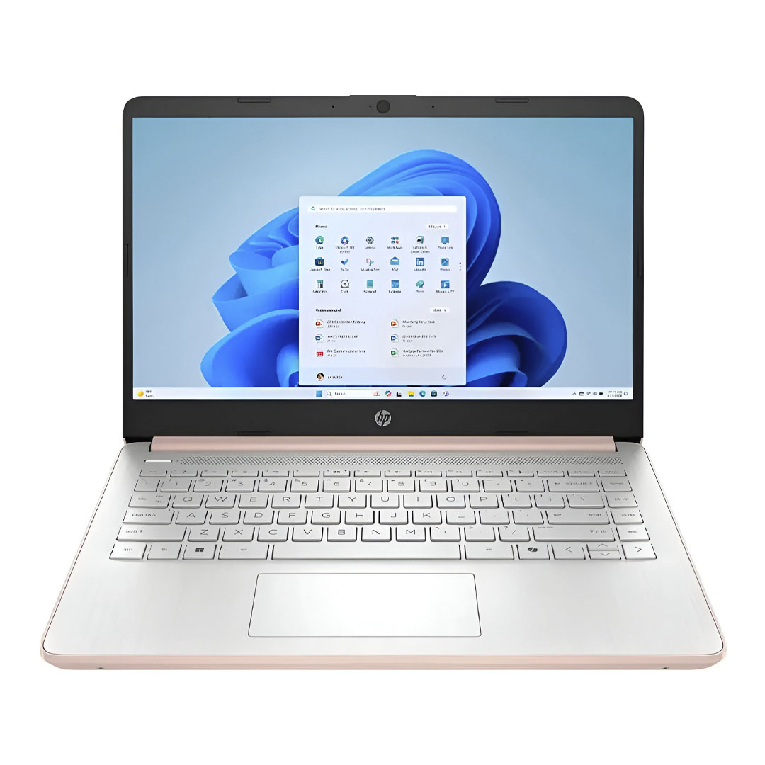 HP 14-dq6105dx, Intel N150, 4GB, 128GB UFS, 14, US, W11, Pale Rose Gold (4) HP 14-dq6105dx, Intel N150, 4GB, 128GB UFS, 14, US, W11, Pale Rose Gold