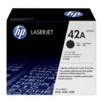 Tóner HP Black 42A compatible con Serie HP LaserJet 4240, 4250 y 4350