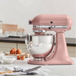 Batidora KitchenAid Artisan 4.7L cabezal inclinable - Matte Dried Rose (KSM150PSDR) - Imagen 4