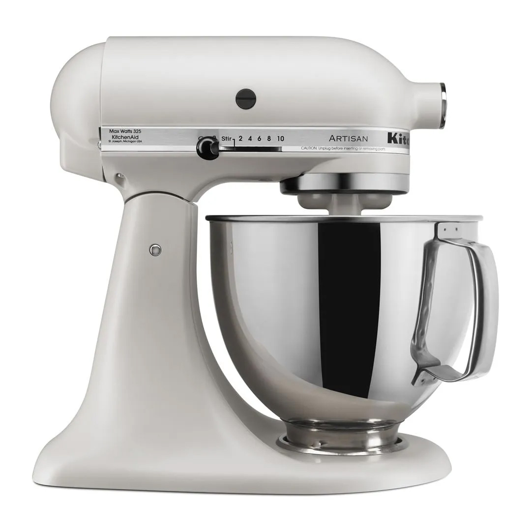 KitchenAid Artisan Series 5 Quart Tilt-Head Stand Mixer KSM150PSMH Milkshake (3)(1) Batidora KitchenAid Artisan 4.7L cabezal inclinable - Milkshake (KSM150PSMH) - Imagen 1