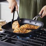Sartén Grill Cuadrado KitchenAid Anodizado 11.25" (84808) Negro Onyx - Imagen 3