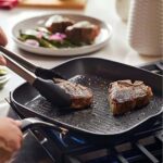 Sartén Grill Cuadrado KitchenAid Anodizado 11.25" (84808) Negro Onyx - Imagen 2