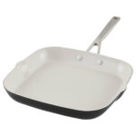 Sartén grill KitchenAid de cerámica anodizado 11.25" (84842) Negro Mate