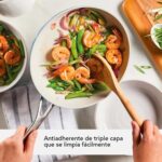 Set de Ollas y Sartenes KitchenAid de ceramica 10 Piezas (84815) Azul - Imagen 3
